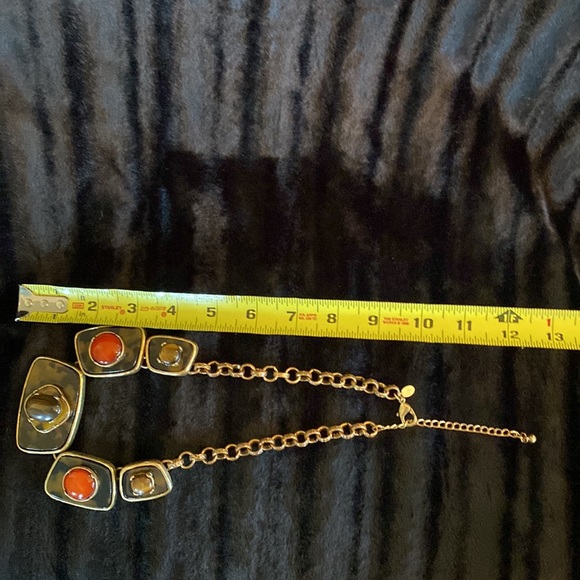 CHICO’S tortoise & gold necklace - Picture 11 of 11